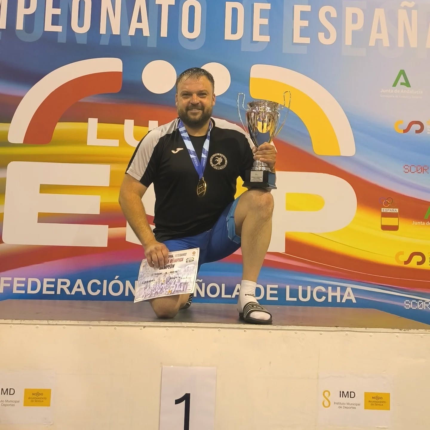 Alexandru Loghin se proclama campe&oacute;n de Espa&ntilde;a Veteranos